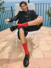 Christian Louboutin Black Moustachou Calf Leather Derby Shoes