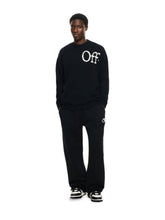 Off-White Black Vertical Bookish Wool Jumper