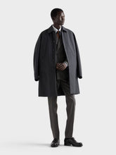 Prada Anthracite Grey Technical Wool Coat