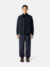 Stone Island Navy Padded Anti-Drop Zip-Up Jacket