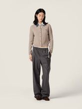Miu Miu Sabbia Cashmere Silk Cardigan