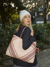 Dragon Diffusion Maori Sophie Large Woven Leather Tote in Natural