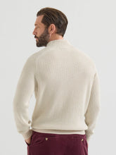 Brunello Cucinelli Panama Cashmere English Rib Turtleneck