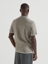 Brunello Cucinelli Khaki Cotton Faux-Layered T-Shirt