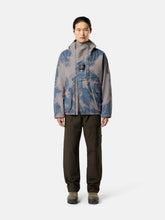 Stone Island Grey Hand-Painted David Light-TC Short Parka