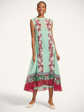 La DoubleJ Regalia Maria Placée Silk Maxi Dress