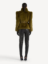 Balmain Black Lambskin Stirrup Trousers