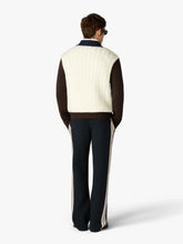 Casablanca Navy Café Culture Wool Track Pants