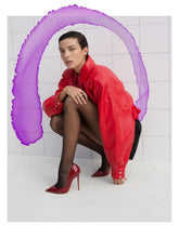 Christian Louboutin Empire Red La Pigalle 100 Patent Leather Pumps