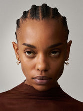 Panconesi Gold Nova Zircon Earrings