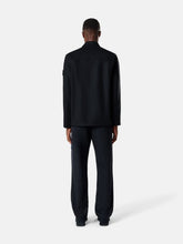 Stone Island Navy Blue Ghost Wool-Cotton Chino Trousers