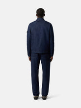 Stone Island Blue Rinse Indigo Denim Coach Jacket