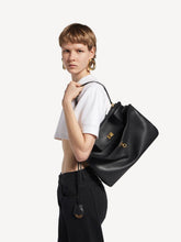 Balenciaga Black Rodeo Medium Tote