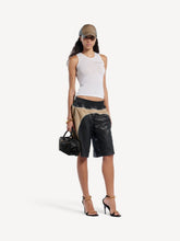 Balenciaga White Cotton Fitted Tank Top