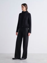 Fendi Black Mohair and Wool Jacket