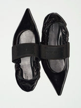 Givenchy Black Crush Naplack Leather Ballerinas