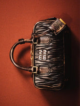 Miu Miu Coffee Arcadie Matelassé Bag