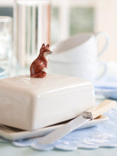Quail Ceramics Fox Ceramic Butter Dish
