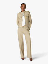 Casablanca Desert Canvas Wide-Leg Jeans
