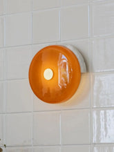 Design By Us Carrara and White Glossy Trip Wall Lamp