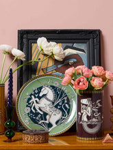La DoubleJ The Unicorn Light Green Decorative Plate