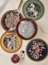 La DoubleJ The Mermaid Bordeaux Decorative Plate