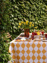 La DoubleJ Plaza Yellow Medium Tablecloth