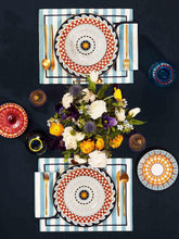 La DoubleJ Set of 2 Riviera Sky Blue Placemats