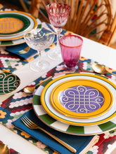 La DoubleJ Set of 2 Cortile Yellow Dessert Plates