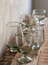 Madam Stoltz Hammered Wine Glass