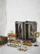 Madam Stoltz Glass Storage Boxes