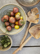 Madam Stoltz Wooden Salad Set