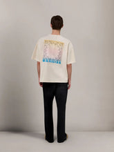 Amiri Ivory Bandana Patch Oversized T-Shirt