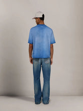 Amiri Desert Sky Slash Bootcut Jeans