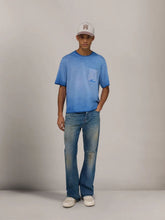 Amiri Desert Sky Slash Bootcut Jeans