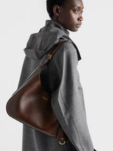 Prada Cocoa Brown Boogie Medium Leather Bag