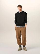 Ami Paris Black Cotton Sweatshirt