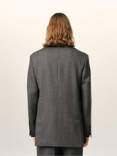 Ami Paris Anthracite Grey Wool Blazer