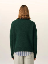 Ami Paris Bottle Green Ami De Coeur Wool Sweater