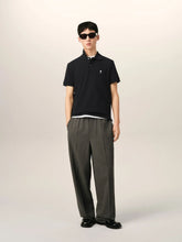 Ami Paris Black Cotton Ami de Coeur Polo Shirt