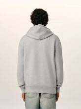 Ami Paris Heather Grey Cotton Ami de Coeur Sweatshirt