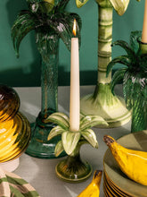 Les Ottomans Art de la Table Petit Green Candle Holder