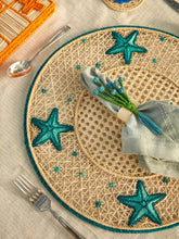 Coro Cora Aquamarine Blue Starfish Placemat