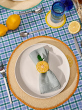 Coro Cora Yellow Toquilla Palm Lemon Slice Napkin Ring