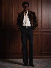 Amiri Black Formal Bootcut Twill Trousers