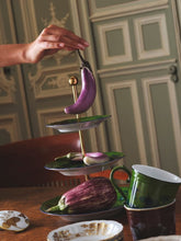 Ginori 1735 Malachite Oriente Italiano 3-Tier Serving Stand