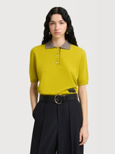 Marni Citronelle Cashmere Polo Shirt