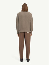 MM6 Maison Margiela Nude Ribbed Knit Zip Jacket