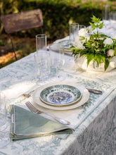 Borgo Delle Tovaglie Venaria Linen Placemat in Ivory and Sage
