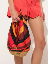 Pucci Orange and Black Picnic Bag